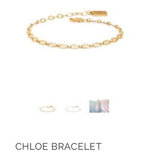 Miranda Frye Gold Chloe Bracelet